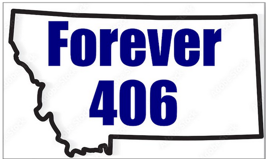 Montana 406 Home Sticker