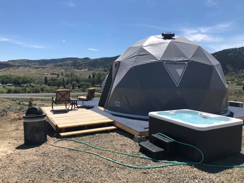 Glamping Dome Overview