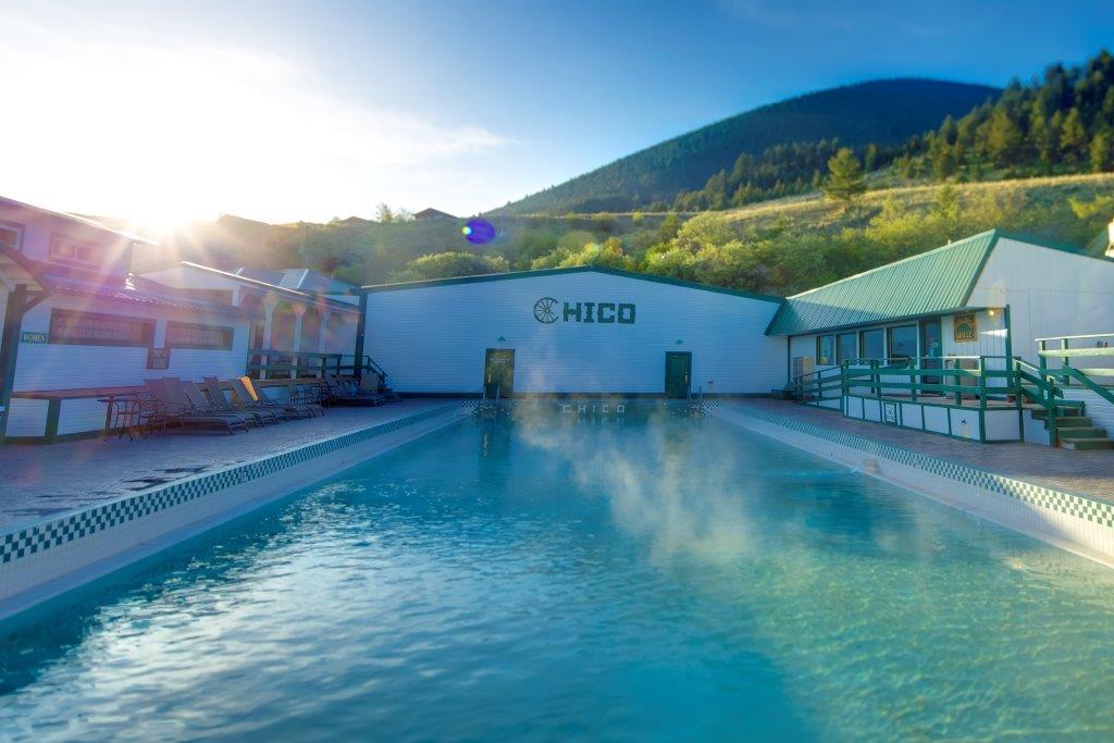 Chico Hot Springs pool 